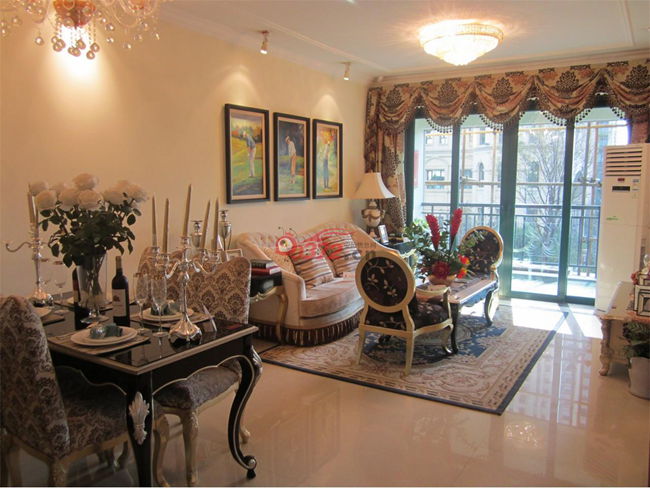 榮盛·四季花語(yǔ)樣板間精裝修工程